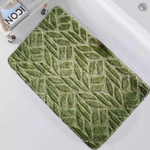 Windsor Green 18X30'' Accent Rug Non-Slip - Picture 1 of 6